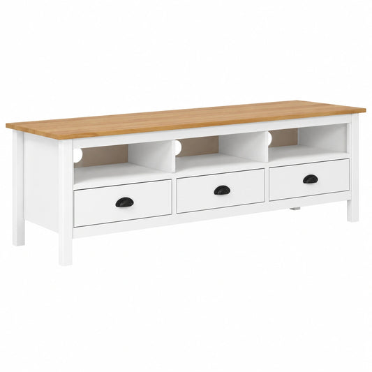 Armoire, avec tiroirs, coloris blanc, 158 x 40 x 47 cm, pour la chambre