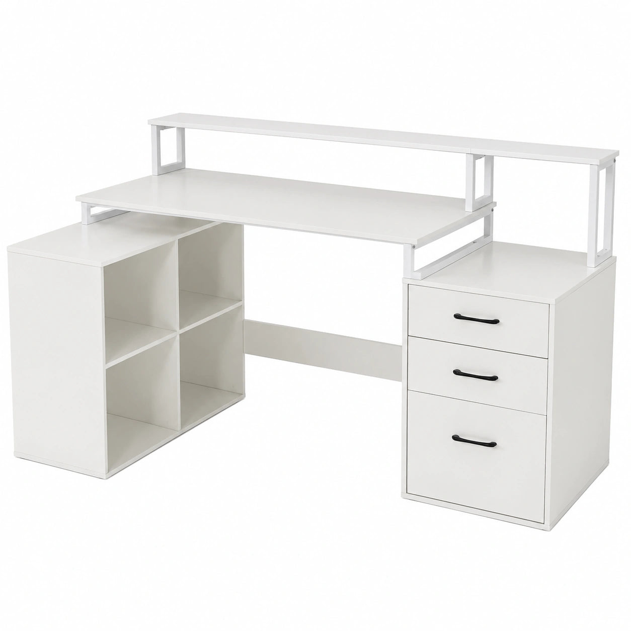 Bureau, avec rangement, avec tiroirs, pour l’espace de travail