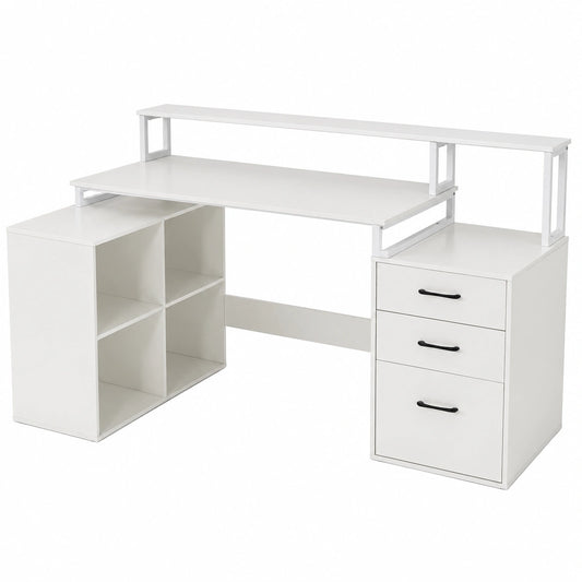 Bureau, avec rangement, avec tiroirs, pour l’espace de travail